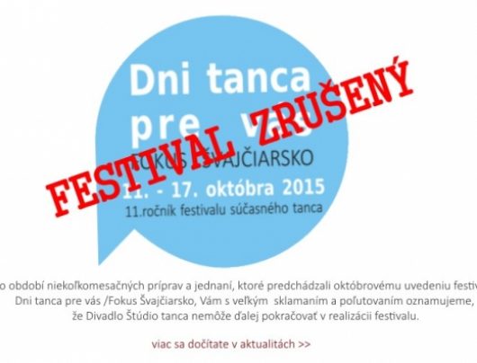 FESTIVAL CANCELED