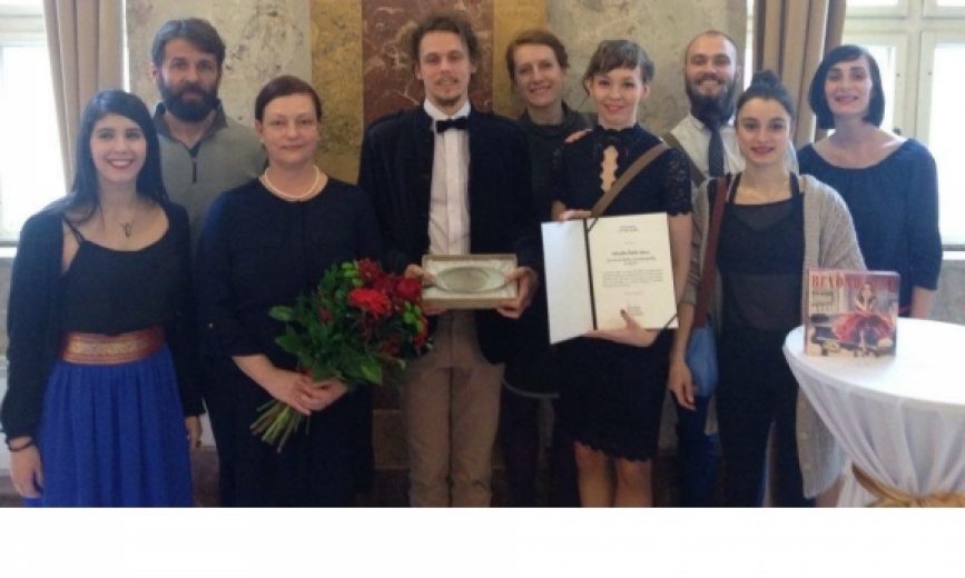 Divadlo Štúdio tanca získalo Cenu ministra kultúry Slovenskej republiky za umenie za rok 2015