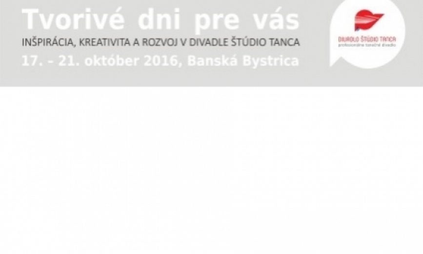 TVORIVÉ DNI PRE VÁS