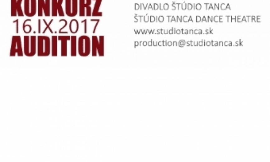 KONKURZ NA POZÍCIU  TANEČNICA/TANEČNÍK