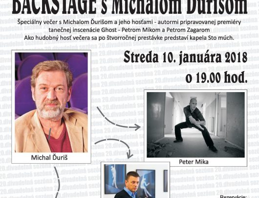 BACKSTAGE S MICHALOM ĎURIŠOM