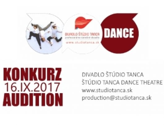 KONKURZ NA POZÍCIU TANEČNICA/TANEČNÍK