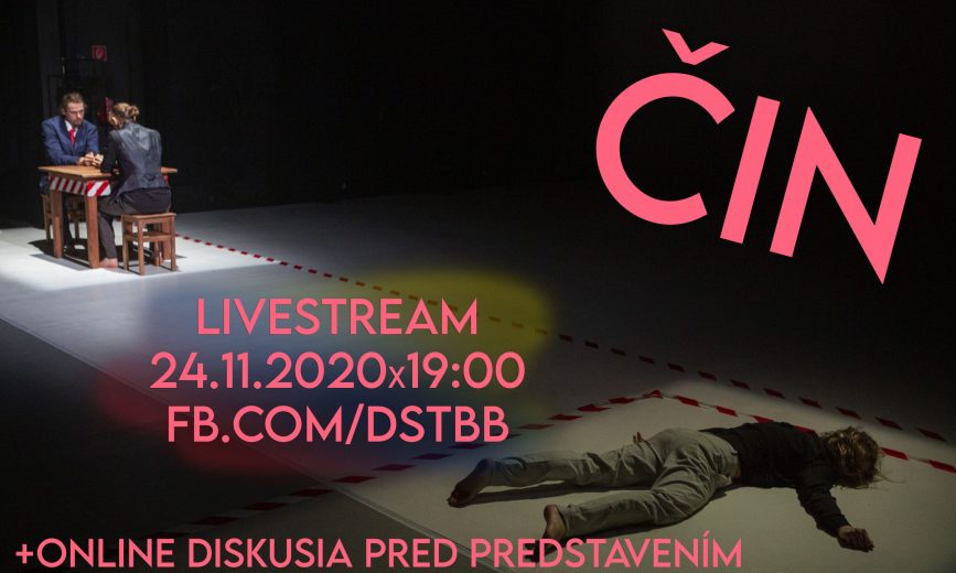 ČIN – live stream už zajtra!