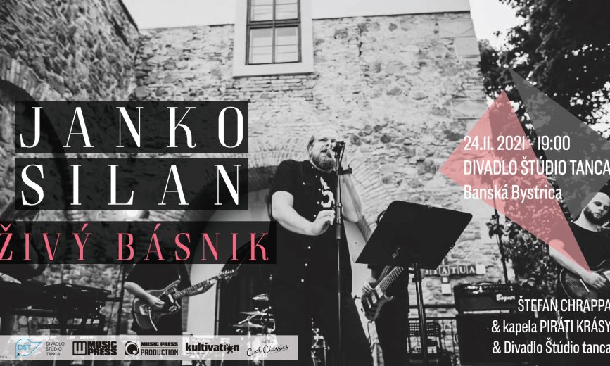 Janko Silan: živý básnik v Banskej Bystrici – nový termín!