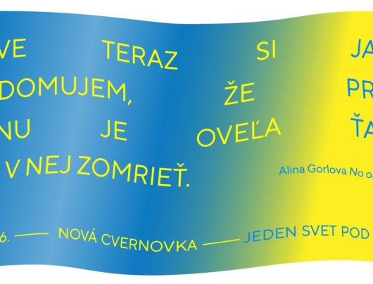 Divadlo Štúdio tanca na festivale Jeden svet v Novej Cvernovke / Bratislava